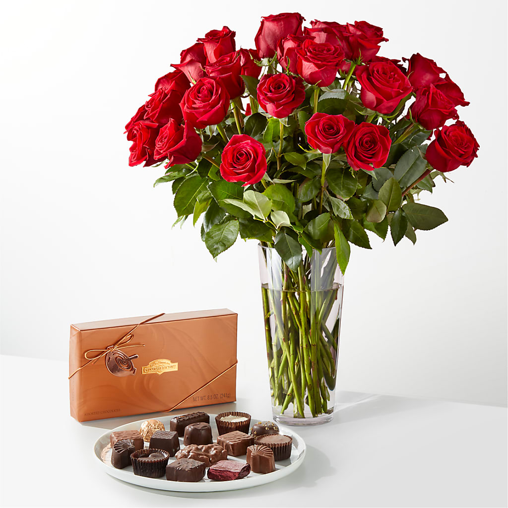 Romantic Long Stem Red Rose Bouquet Bundles – Citifloral, New York NY