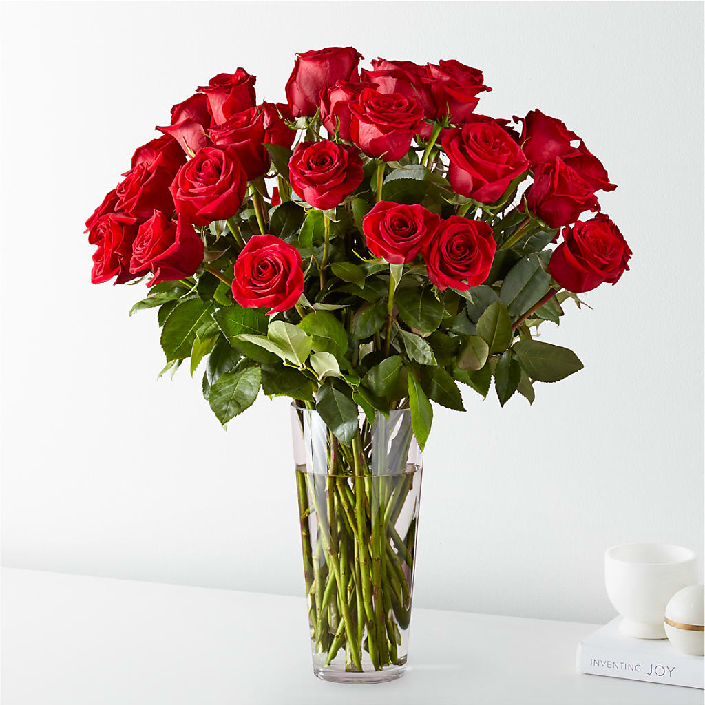 Long Stem Red Rose Bouquet – Citifloral, New York NY