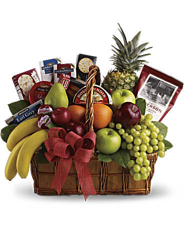 Bon Vivant Fruit & Gourmet Basket – Citifloral, New York NY