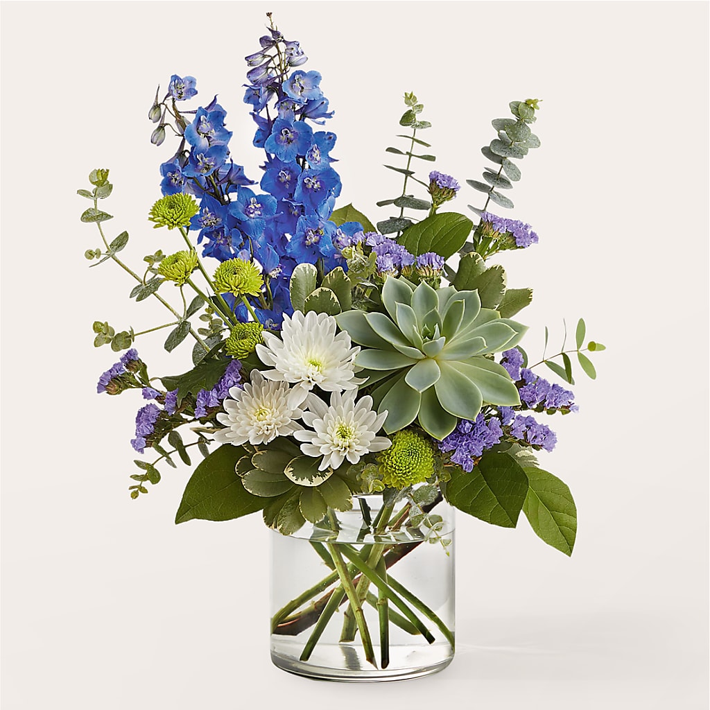 Cerulean Waves Bouquet – Citifloral, New York NY