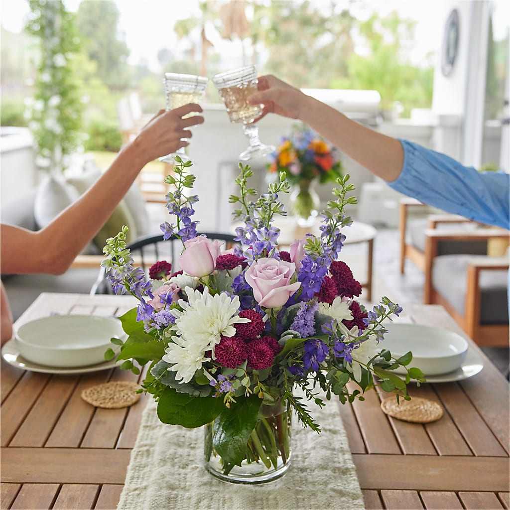 Violet Frost Bouquet – Citifloral, New York NY