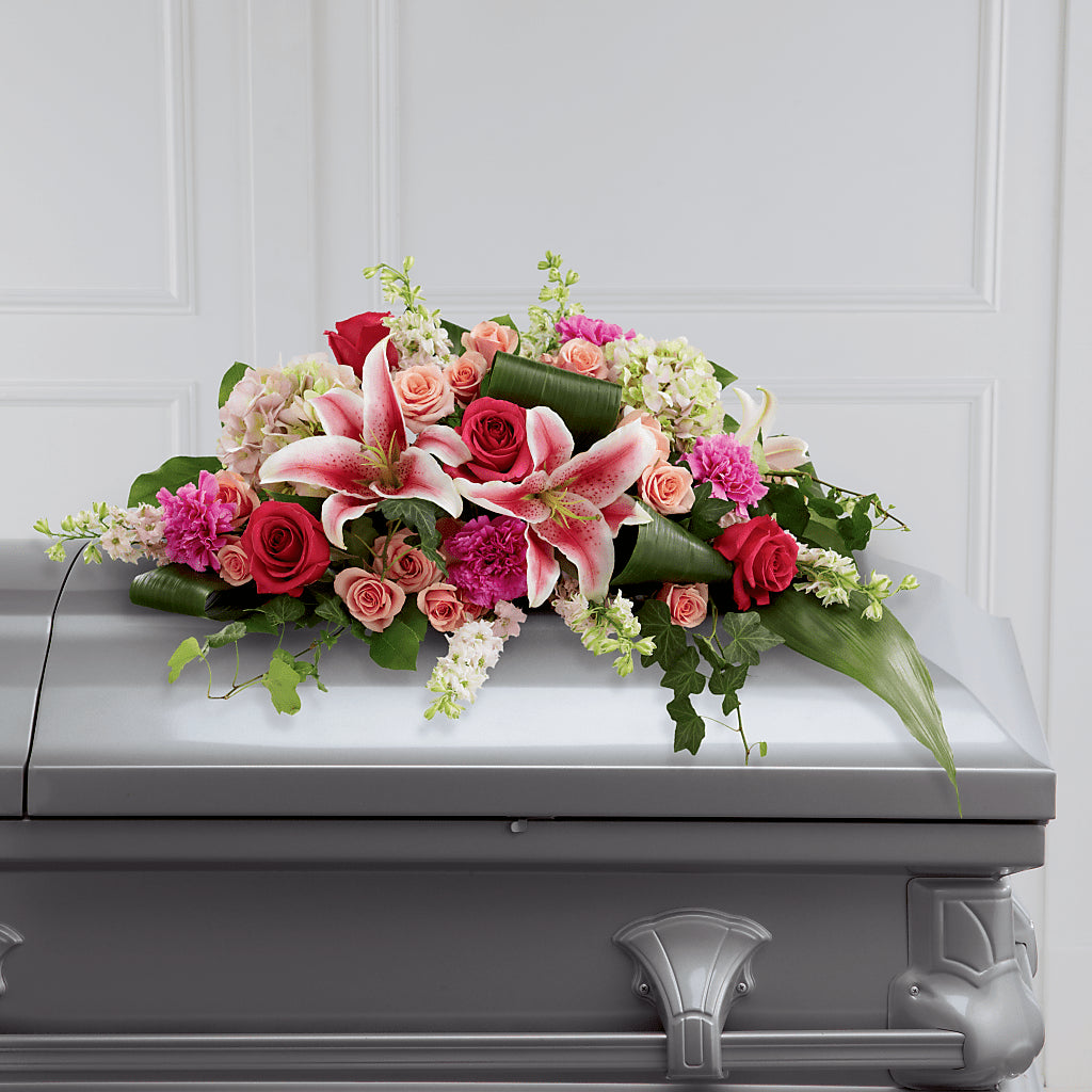 Splendid Grace Casket Spray – Citifloral, New York NY