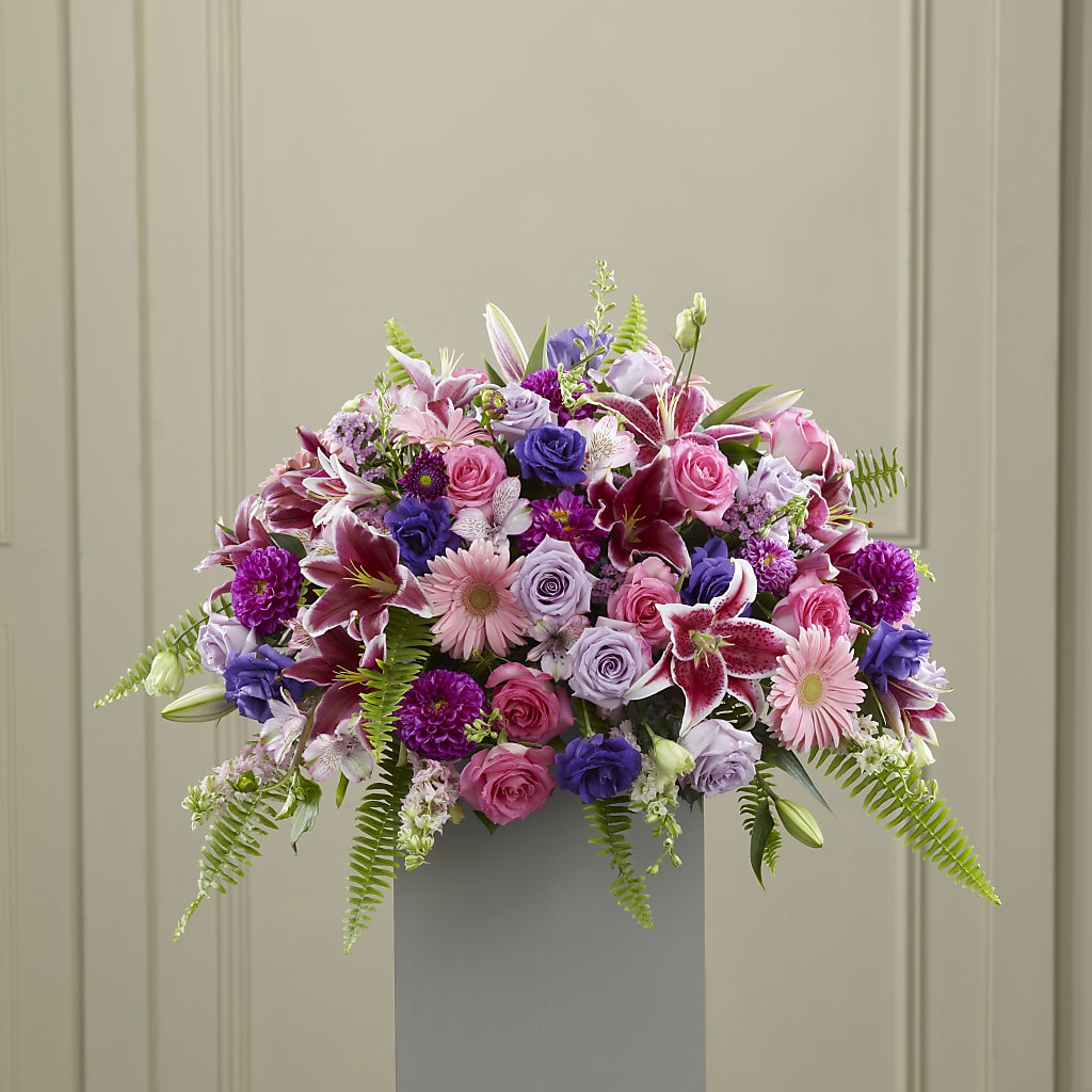 Fare Thee Well Pedestal – Citifloral, New York NY