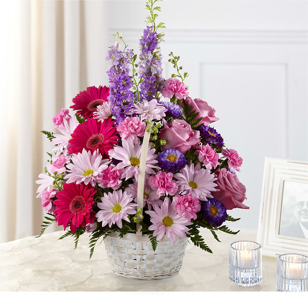 Pastel Peace Basket – Citifloral, New York NY