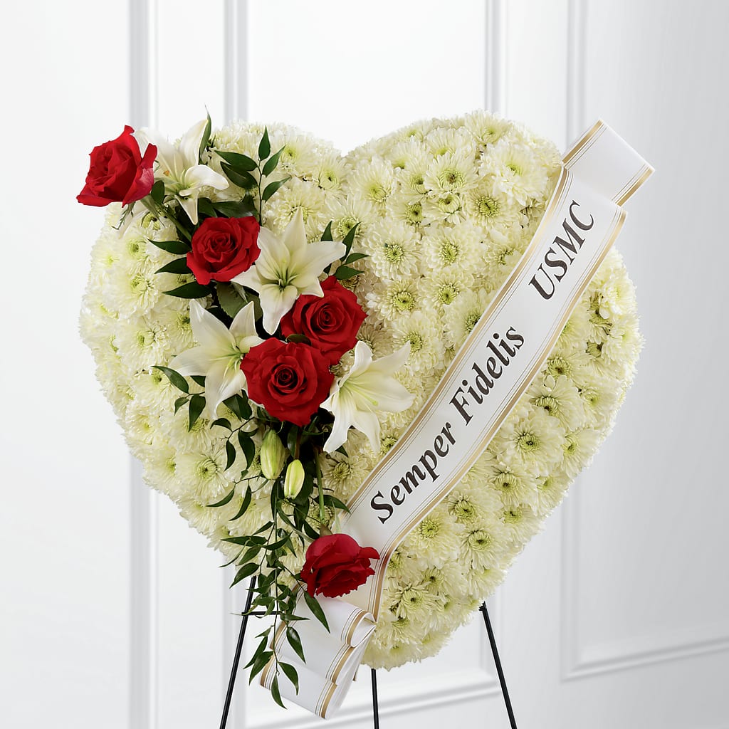 Heartfelt Hero Standing Heart – Citifloral, New York NY