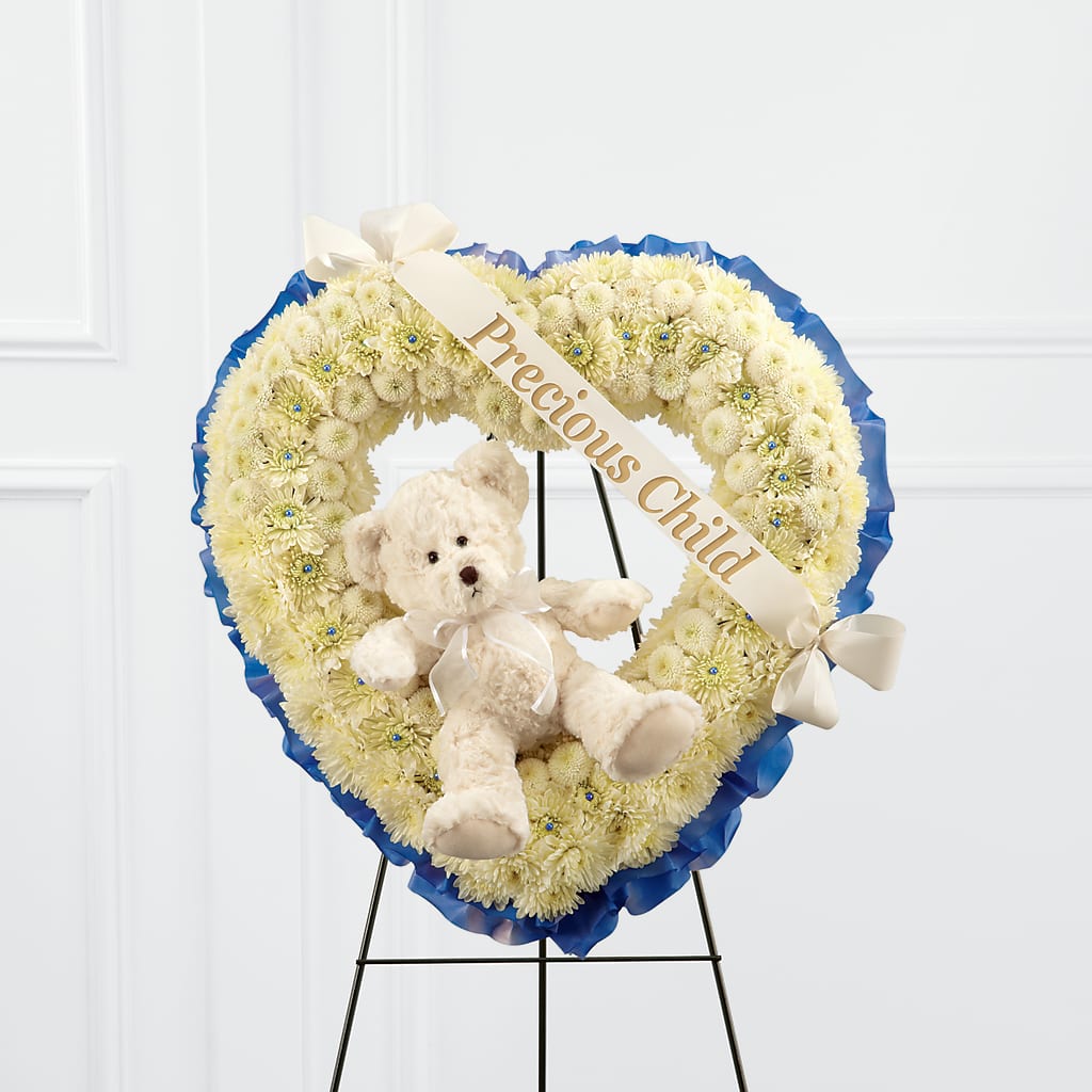 Precious Child Standing Heart – Citifloral, New York NY