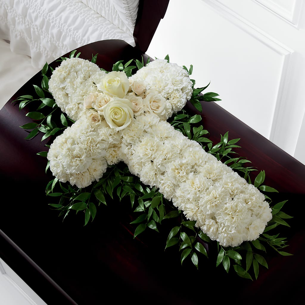 Peaceful Memories Casket Spray (Standard) – Citifloral, New York NY