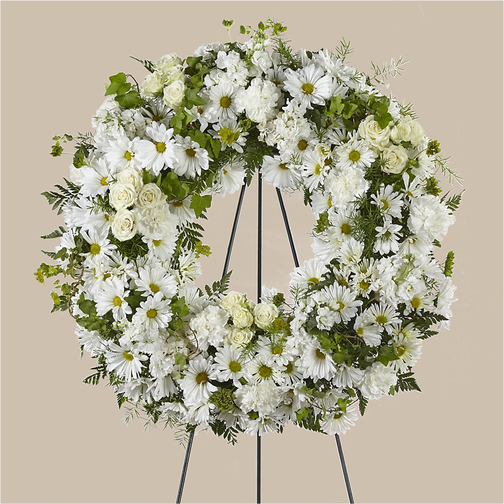 Faithful Wishes Wreath – Citifloral, New York NY