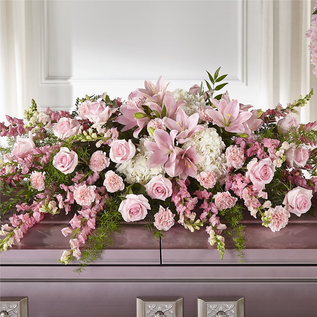 Life & Remembrance Casket Spray – Citifloral, New York NY