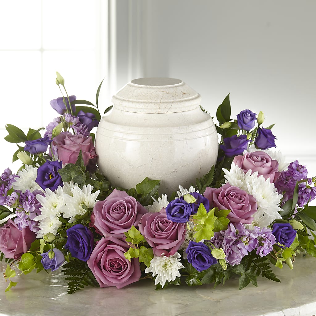Blooming Sympathy Cremation Adornment – Citifloral, New York NY
