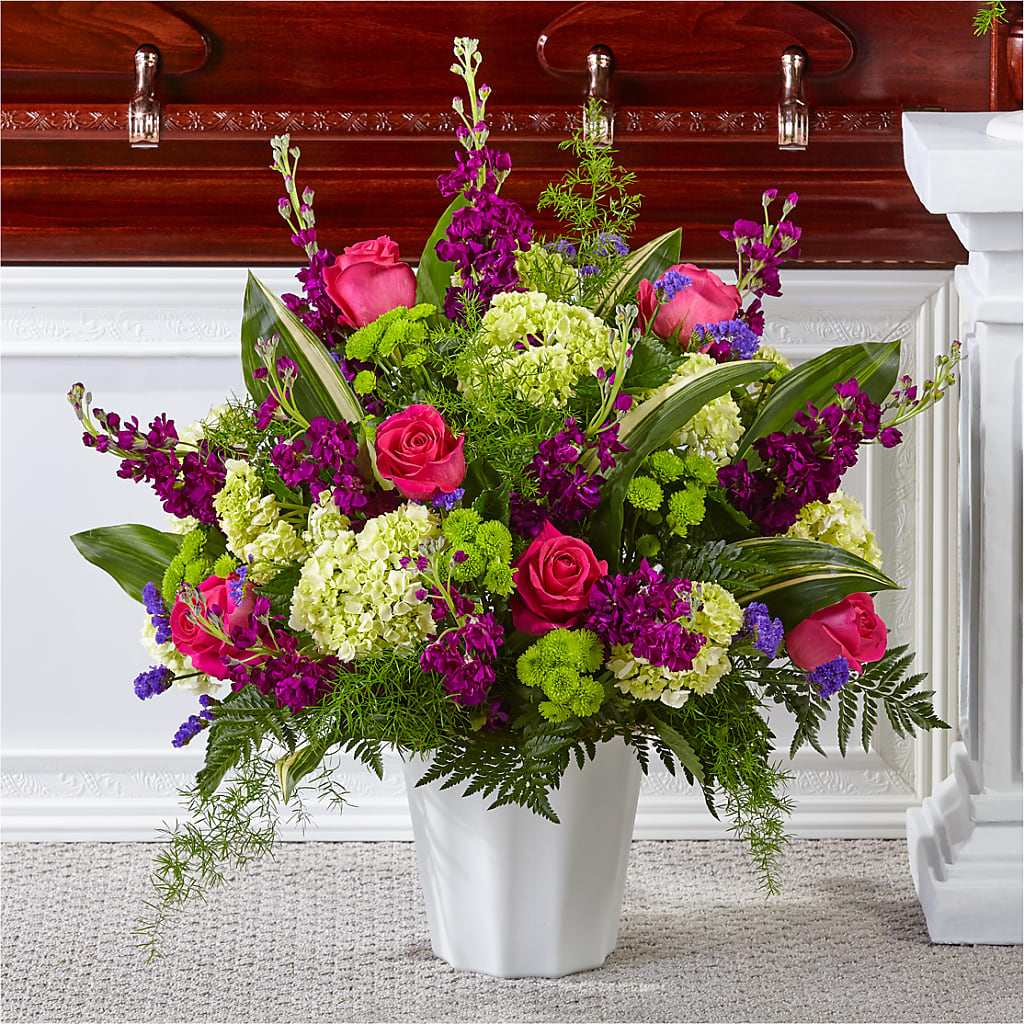 Beautiful Horizons Floor Basket – Citifloral, New York NY