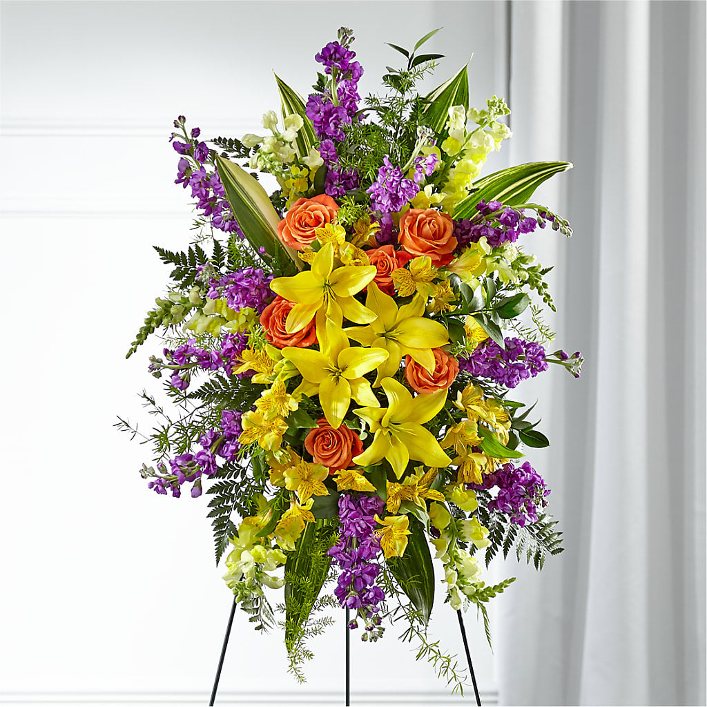 Thoughtful Prayers Standing Spray – Citifloral, New York NY