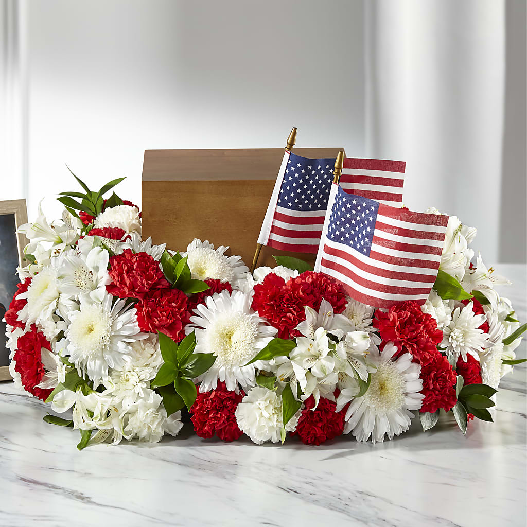 Spirit of Patriotism Cremation Adornment – Citifloral, New York NY