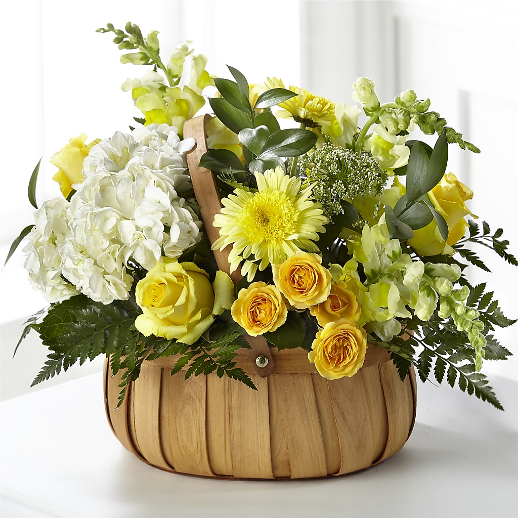 Rustic Remembrance Basket – Citifloral, New York NY