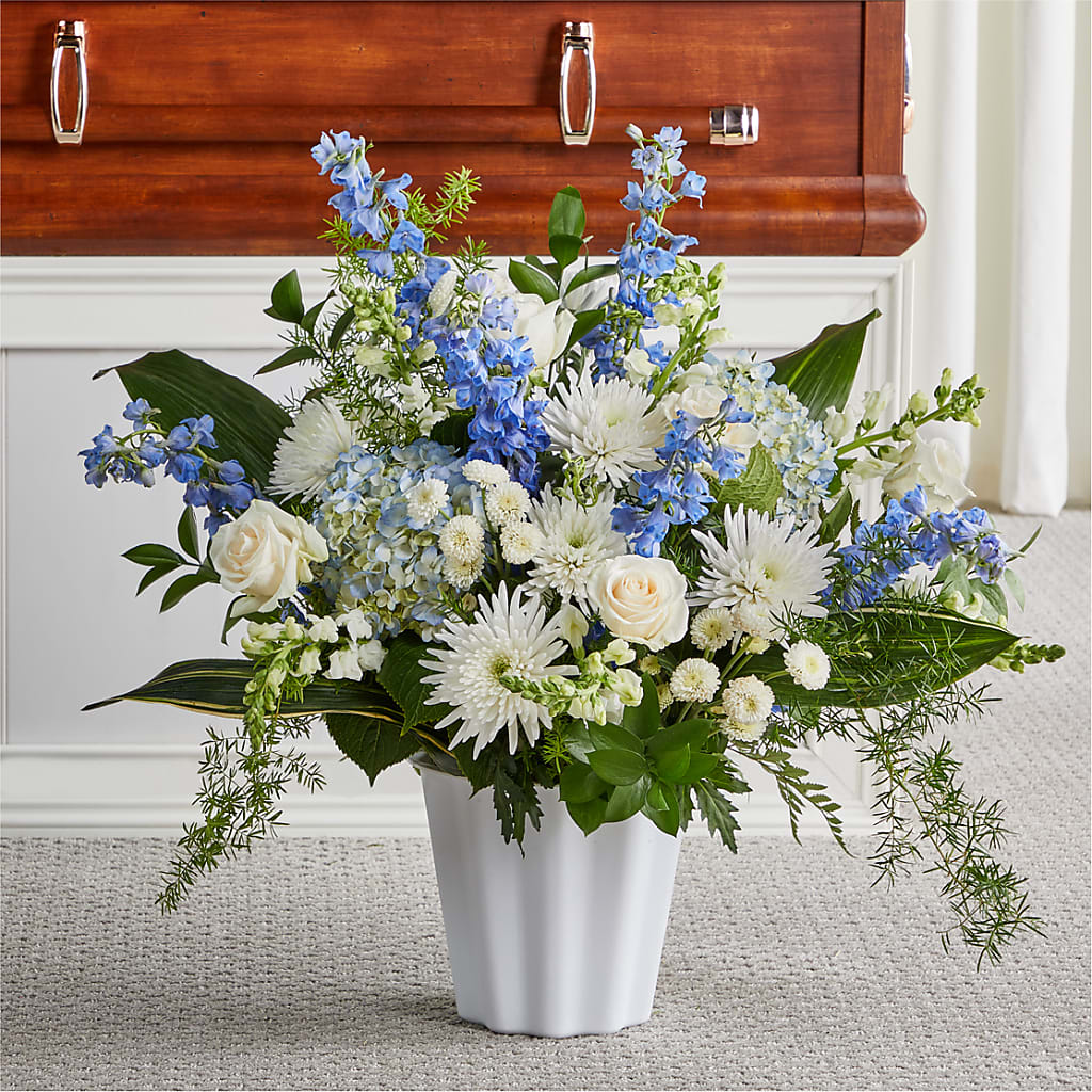 Everlasting Memories Floor Basket – Citifloral, New York NY