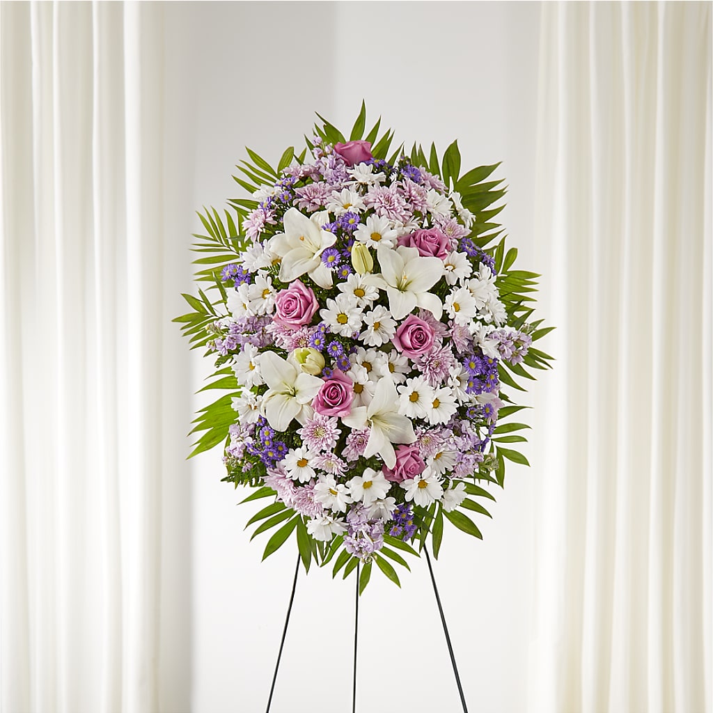 Surrounded by Love Standing Spray – Citifloral, New York NY