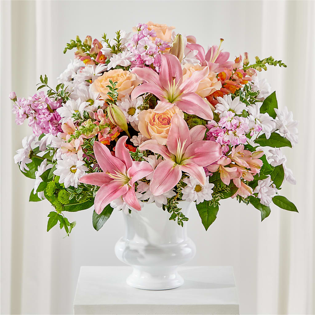 Heartfelt Gesture Urn Arrangement – Citifloral, New York NY