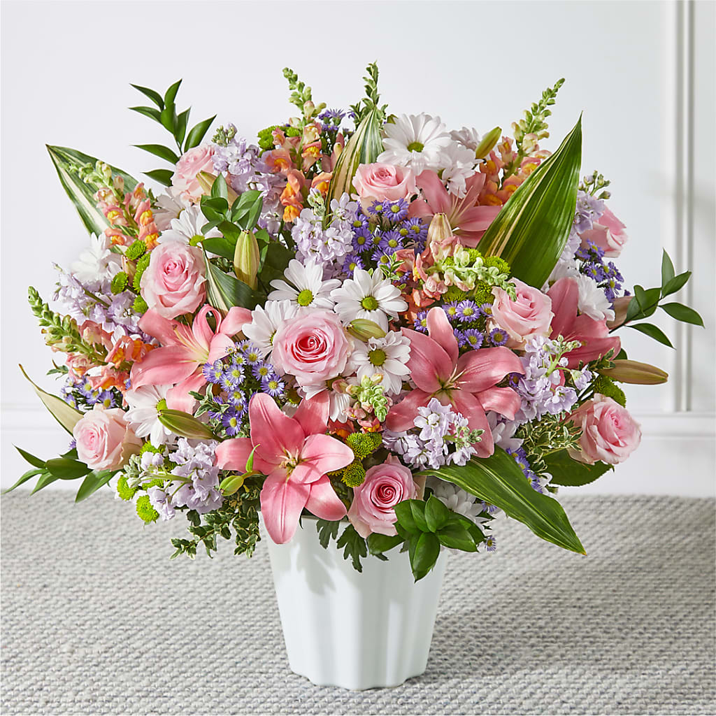 Abundant Compassion Floor Basket – Citifloral, New York NY