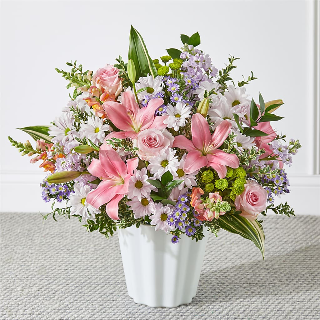 Abundant Compassion Floor Basket – Citifloral, New York NY