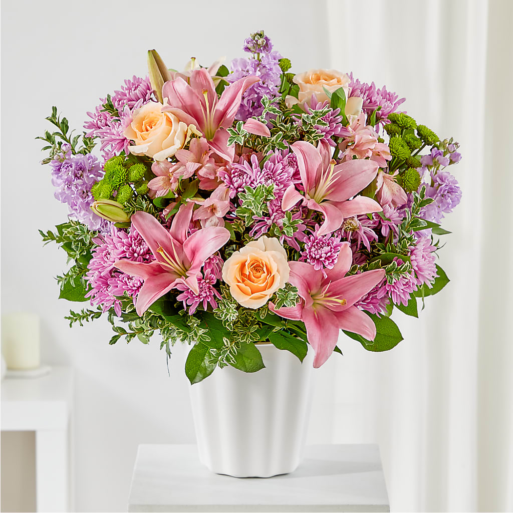 Supportive Embrace Tabletop Basket – Citifloral, New York NY