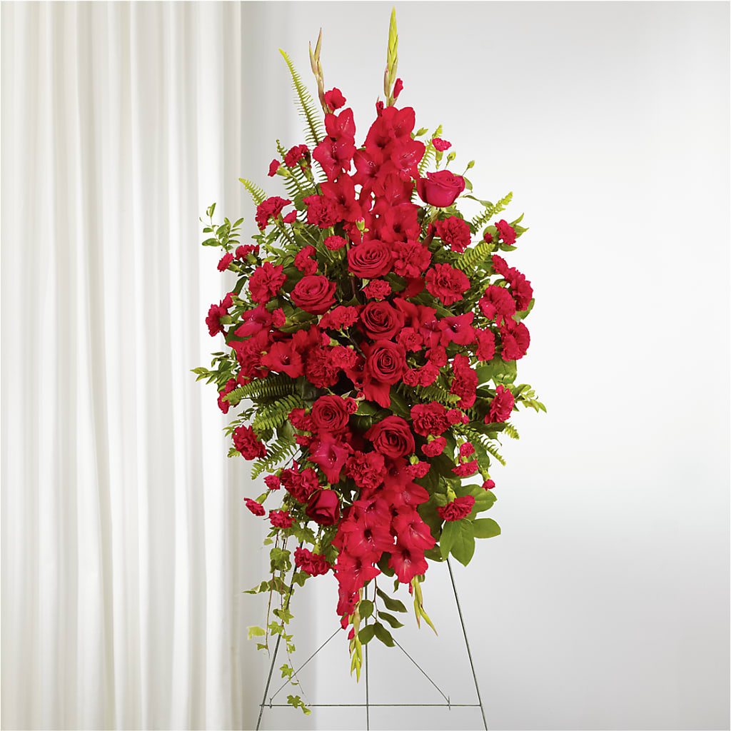 From the Heart Standing Spray – Citifloral, New York NY