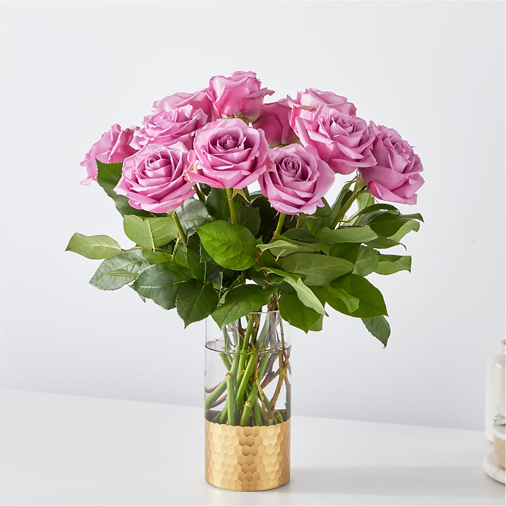 Secret Admirer Lavender Rose Bouquet – Citifloral, New York NY