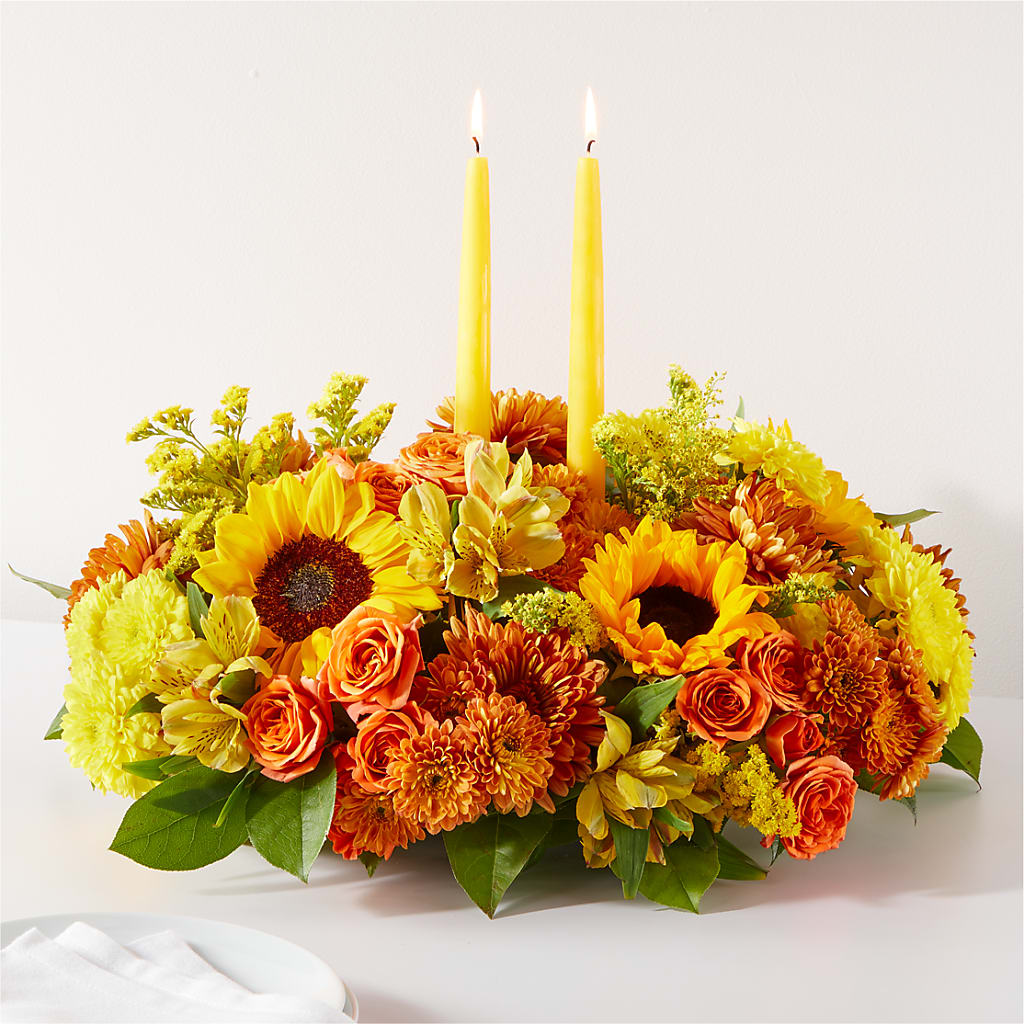 Autumn Harmony Centerpiece – Citifloral, New York NY