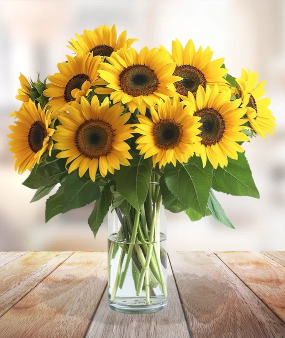 Vase of Sunflowers – Citifloral, New York NY