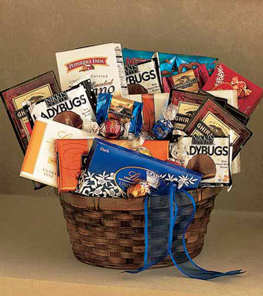 Chocolate Lover's Gift Basket