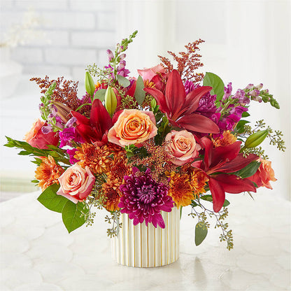Burgundy Landscape Bouquet –  Citifloral, New York NY