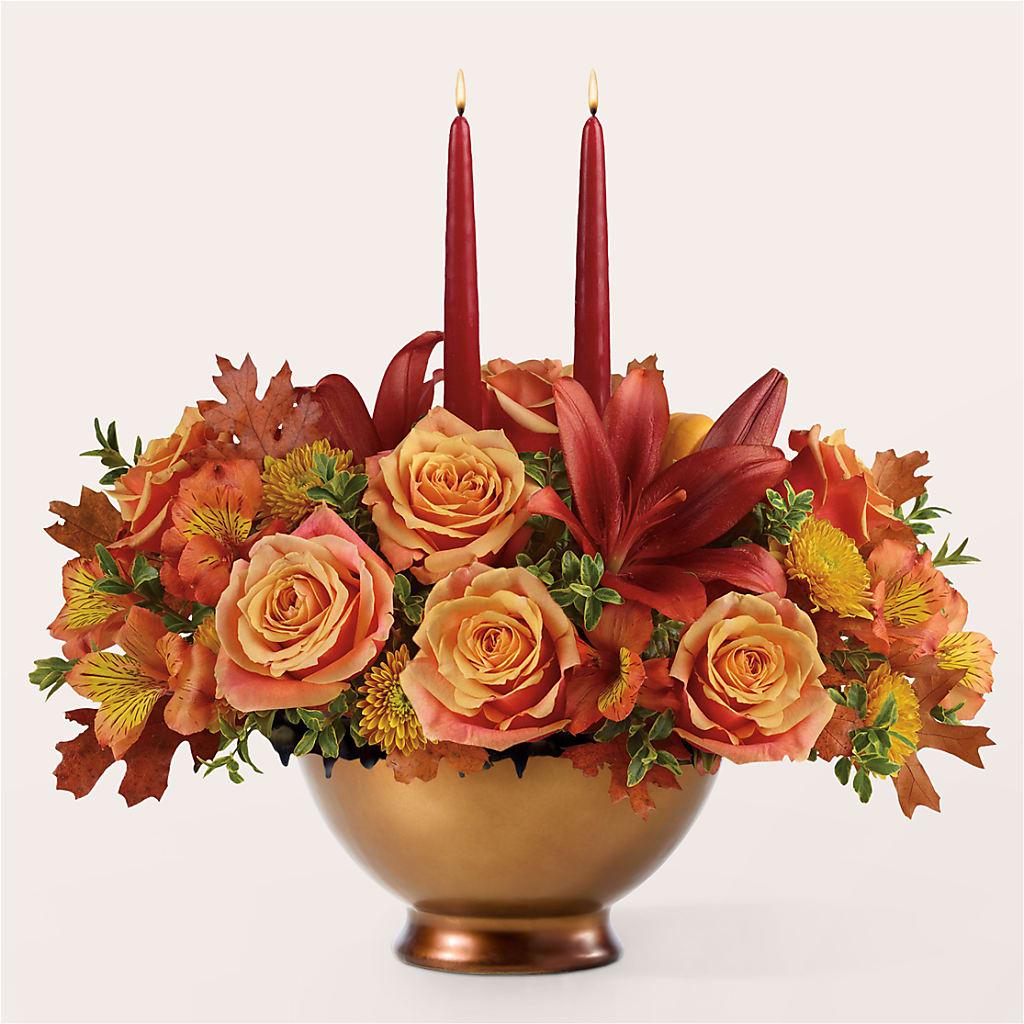 Harvest Table Centerpiece –  Citifloral, New York NY