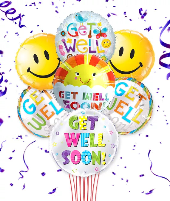 Get Well Balloon Bouquet