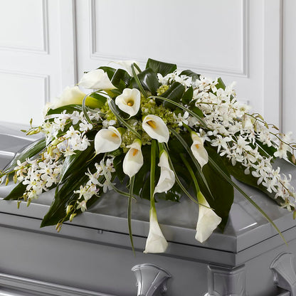 Angel Wings Casket Spray –  Citifloral, New York NY