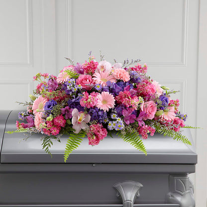 Glorious Garden Casket Spray –  Citifloral, New York NY