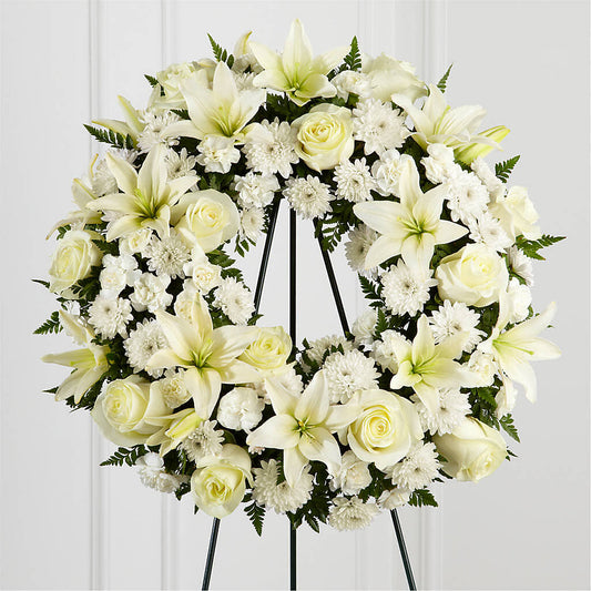 Treasured Tribute Wreath –  Citifloral, New York NY