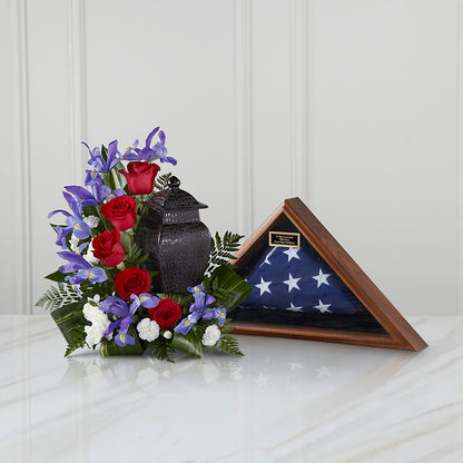 Patriotic Tribute Arrangement –  Citifloral, New York NY
