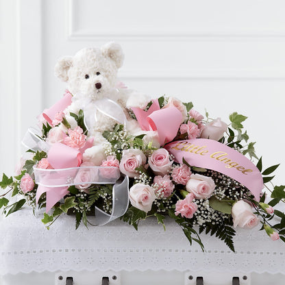 Touch of Sympathy Casket Spray –  Citifloral, New York NY