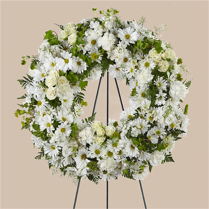 Faithful Wishes Wreath –  Citifloral, New York NY