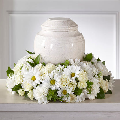 Ivory Gardens Cremation Adornment –  Citifloral, New York NY