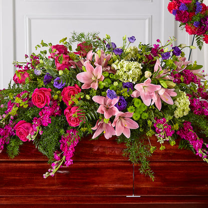 Radiant Tribute Casket Spray –  Citifloral, New York NY