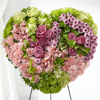 Heartwarming Standing Heart –  Citifloral, New York NY