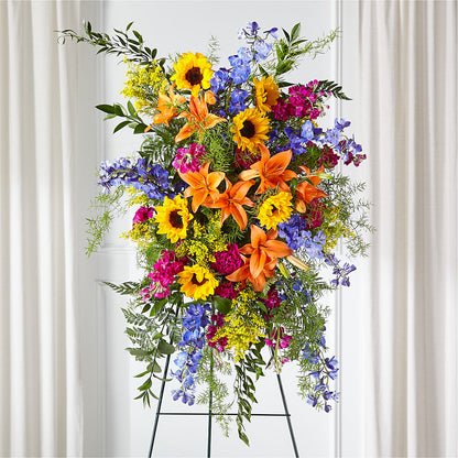 Sunlit Memories Standing Spray (Standard) –  Citifloral, New York NY