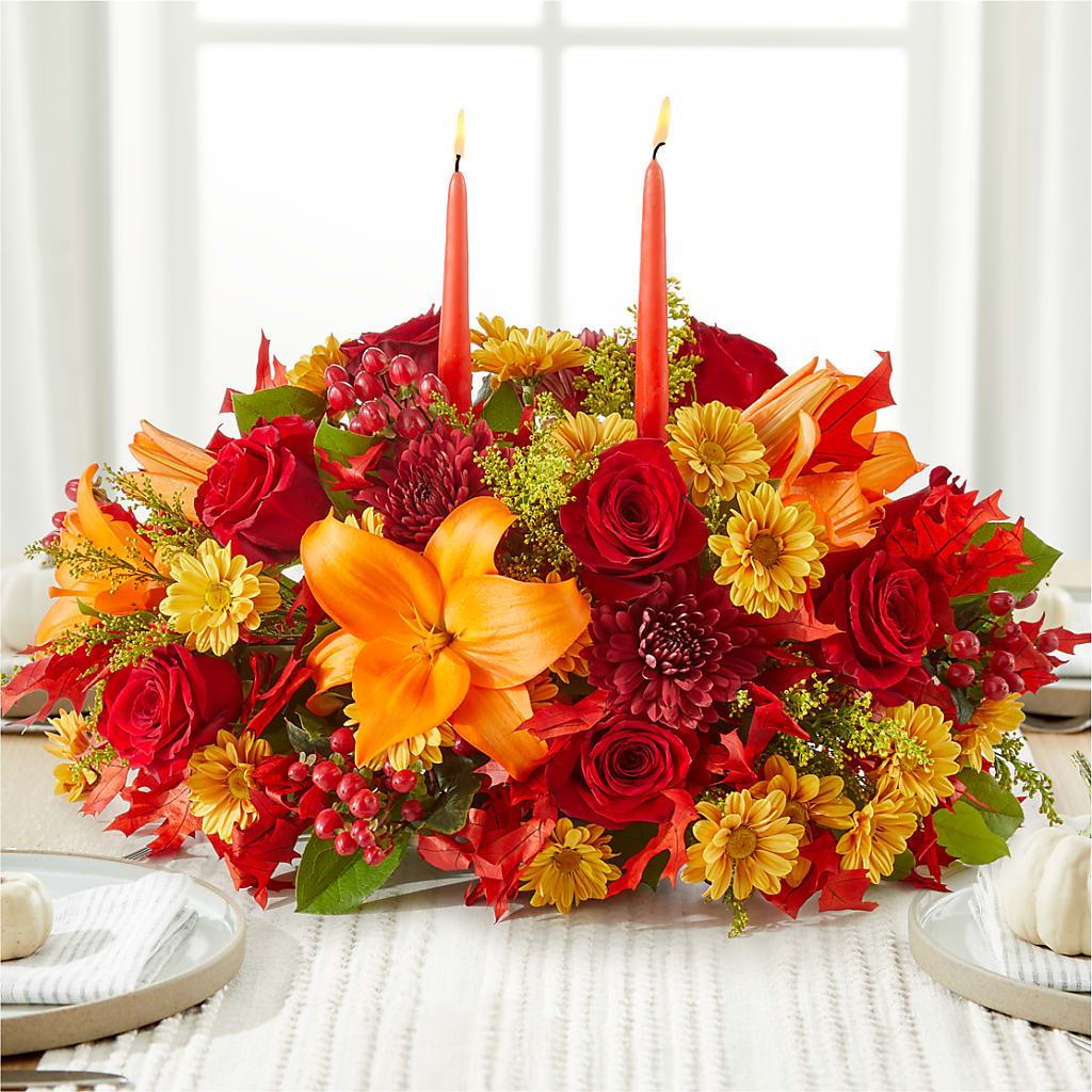 Autumn's Embrace Centerpiece –  Citifloral, New York NY