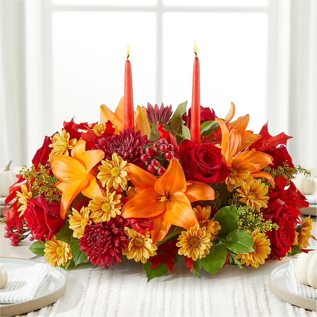 Autumn's Embrace Centerpiece –  Citifloral, New York NY