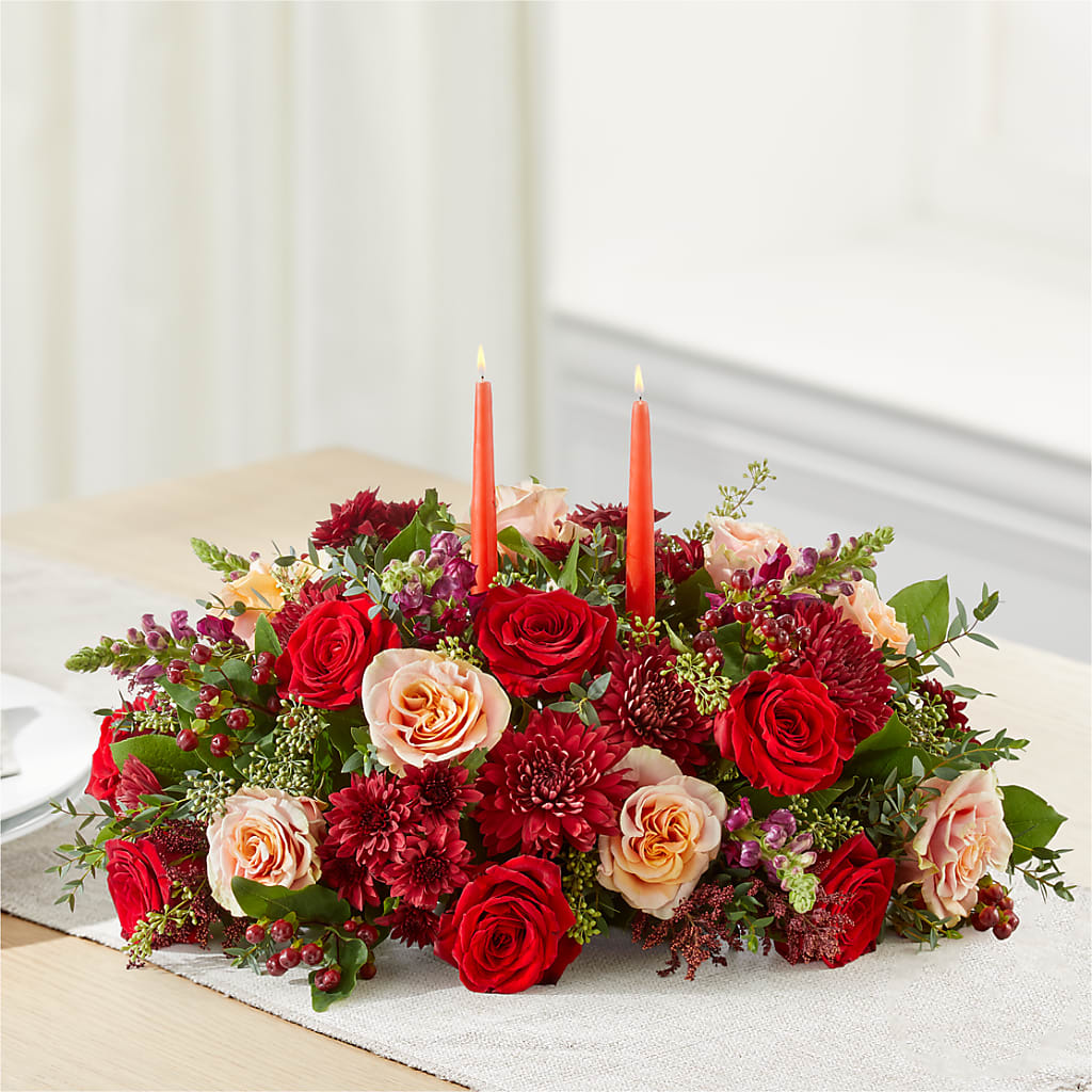 Most Thankful Centerpiece –  Citifloral, New York NY