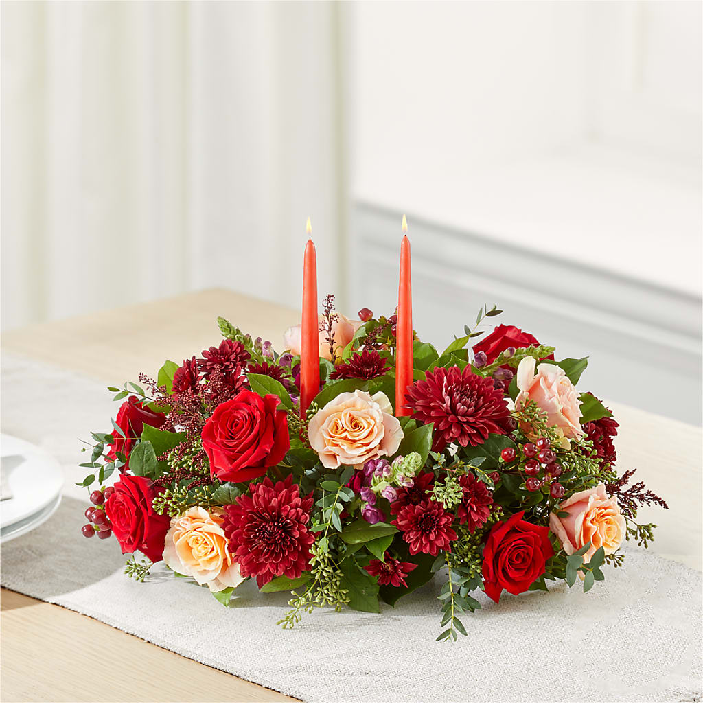 Most Thankful Centerpiece –  Citifloral, New York NY