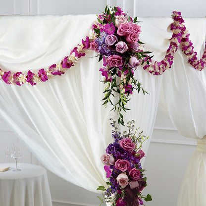 Color & Light Chuppah Decor –  Citifloral, New York NY