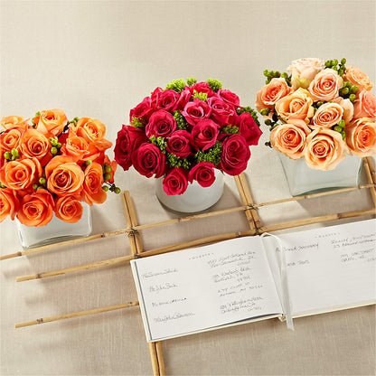 Dawn Rose Centerpiece –  Citifloral, New York NY